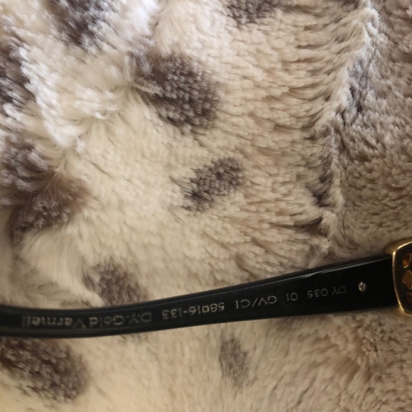 David Yurman Black Albion Gold Vermeil Citrine Quartz Sunglasses - Picture 6 of 9